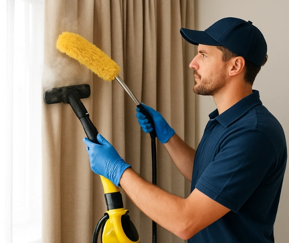 Trusted residential curtain cleaning technician Matty Curtain Cleaning kirribilli-nsw QLD